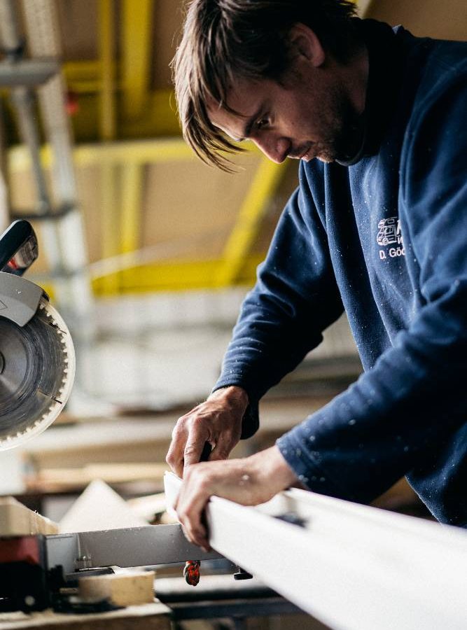 Reparaturarbeiten in der Werkstatt